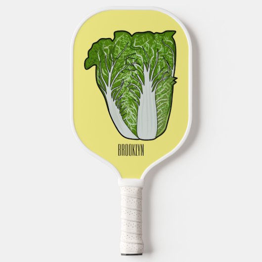 Raquette De Pickleball Illustration de chou chinois (Recto)