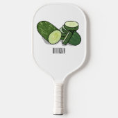Raquette De Pickleball Illustration de combre (Verso)