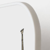 Raquette De Pickleball Illustration de corne française (Détail gauche)