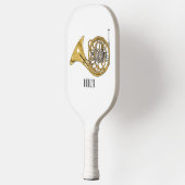 Raquette De Pickleball Illustration de corne française (Gauche)