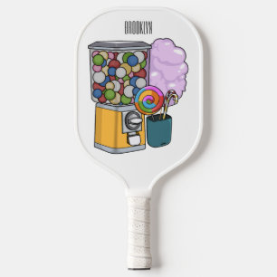 Raquette De Pickleball Illustration de dessin de bonbon