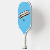 Raquette De Pickleball Illustration de dessin d'Harmonica (Gauche)