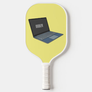 Raquette De Pickleball Illustration de dessin sur ordinateur portable