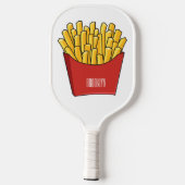 Raquette De Pickleball Illustration de frites (Verso)