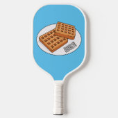 Raquette De Pickleball Illustration de gaufre (Verso)
