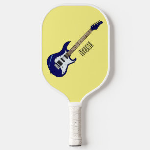 Raquette De Pickleball Illustration de guitare électrique