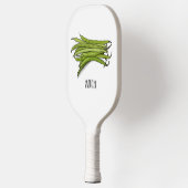 Raquette De Pickleball Illustration de haricots verts (Gauche)