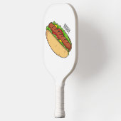 Raquette De Pickleball Illustration de Hot dog (Gauche)