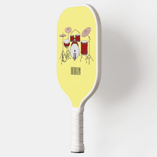 Raquette De Pickleball Illustration de kit de batterie (Gauche)