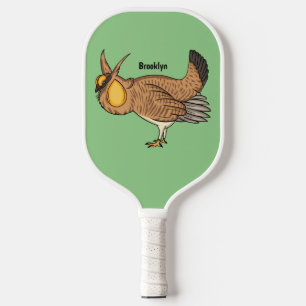Raquette De Pickleball Illustration de la bande dessinée de poulet de pra