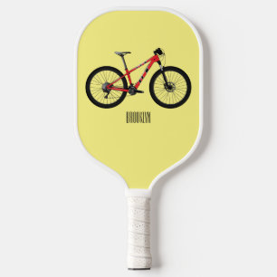Raquette De Pickleball Illustration de la bande dessinée de vélo