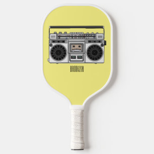 Raquette De Pickleball Illustration de la bande dessinée radio