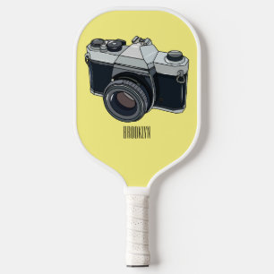 Raquette De Pickleball Illustration de la caméra