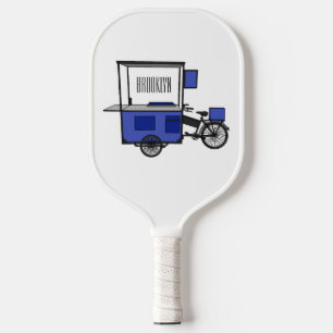 Raquette De Pickleball Illustration de la charrette alimentaire