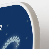 Raquette De Pickleball Illustration de la luciole vert mou (Détail gauche)