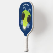 Raquette De Pickleball Illustration de la luciole vert mou (Gauche)