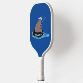 Raquette De Pickleball Illustration de la pêche de l'ourson mou (Gauche)