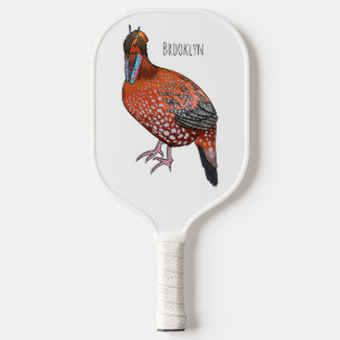 Raquette De Pickleball Illustration de la tragédie de Cabot