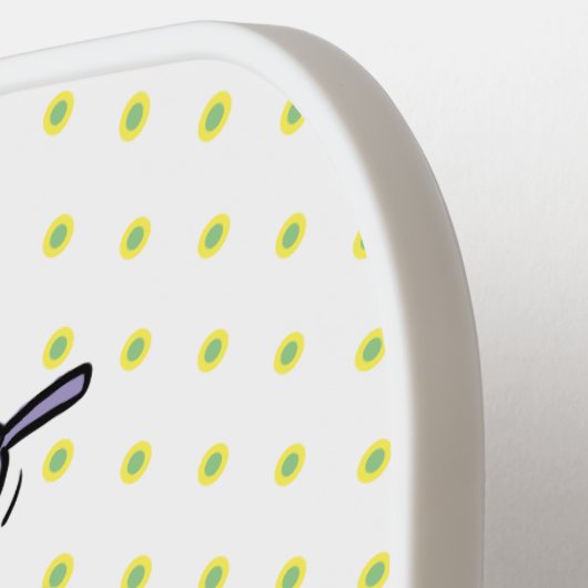 Raquette De Pickleball Illustration de lave-linge mignonne (Détail gauche)