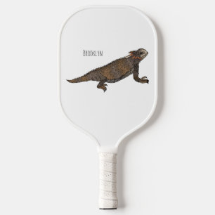 Raquette De Pickleball Illustration de lézard à cornes de Regal