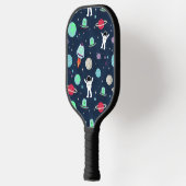 Raquette De Pickleball illustration de motif spatial (Gauche)