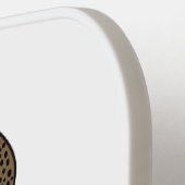 Raquette De Pickleball Illustration de serpent à cobra Brown (Détail gauche)