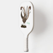 Raquette De Pickleball Illustration de superbe et superbe lyrebird (Gauche)