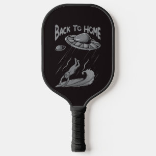 Raquette De Pickleball Illustration de surf pour alien avec retour à la m