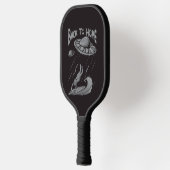 Raquette De Pickleball Illustration de surf pour alien avec retour à la m (Gauche)