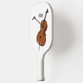 Raquette De Pickleball Illustration de violoncelle (Gauche)