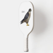 Raquette De Pickleball Illustration d'oiseau de faucon pèlerin (Gauche)