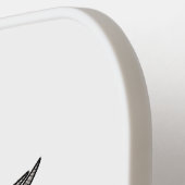 Raquette De Pickleball Illustration du caméléon de Jackson (Détail gauche)