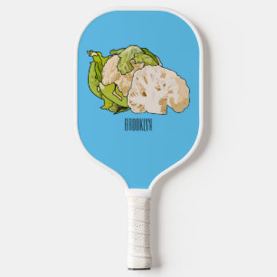 Raquette De Pickleball Illustration du chou-fleur