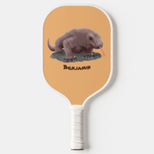 Raquette De Pickleball Illustration du dragon de Komodo