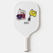 Raquette De Pickleball Illustration du mixer (Verso)