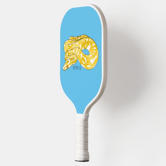 Raquette De Pickleball Illustration du serpent python birman (Gauche)