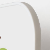 Raquette De Pickleball Illustration d'une paire de poires mignonne (Détail gauche)