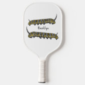 Raquette De Pickleball Illustration Monarch caterpillar (Verso)