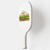 Raquette De Pickleball Illustration Sandwich (Gauche)