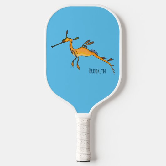 Raquette De Pickleball Illustration Weedy seadragon (Recto)