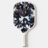 Raquette De Pickleball Image diamant élégante facettée (Recto)