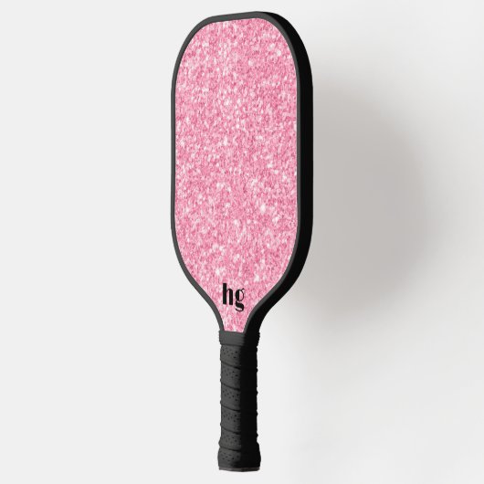 Raquette De Pickleball Image texture parties scintillant rose (Gauche)