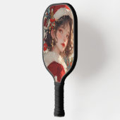 Raquette De Pickleball Imaginaire de Noël : Paddle Romantique (Gauche)
