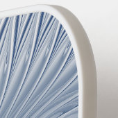 Raquette De Pickleball Imaginaire dynamique tons bleus Abstraits Art frac (Détail gauche)