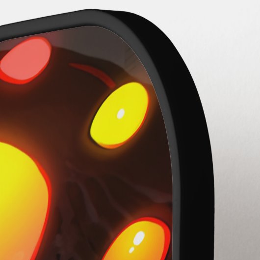 Raquette De Pickleball Imaginaire foncé Champignons Elf Anime Girl (Détail gauche)