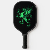 Raquette De Pickleball Imaginaire mythique Green Griffin (Verso)
