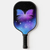 Raquette De Pickleball Imaginaire spatial Papillon cosmique (Recto)