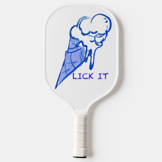 Raquette de PickleBall impertinente (Verso)