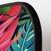 Raquette De Pickleball Impression hawaïenne (Détail gauche)