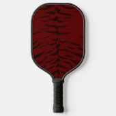 Raquette De Pickleball Impression numérique rouge Tiger (Recto)
